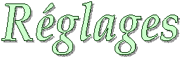 Rglages
